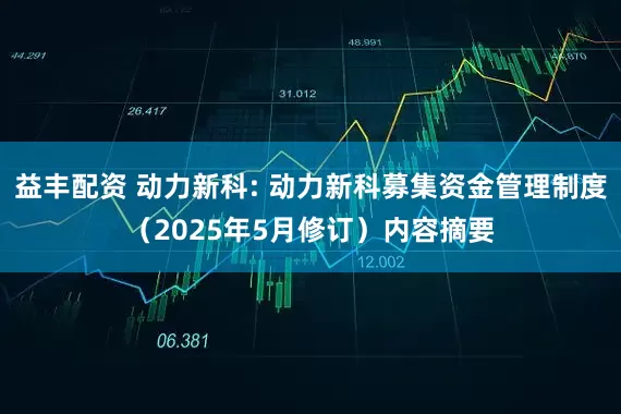 益丰配资 动力新科: 动力新科募集资金管理制度（2025年5月修订）内容摘要