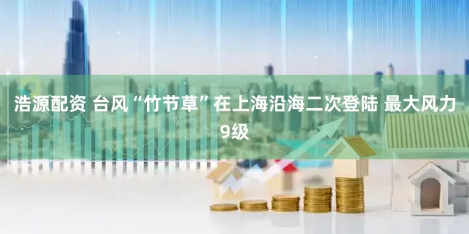 浩源配资 台风“竹节草”在上海沿海二次登陆 最大风力9级